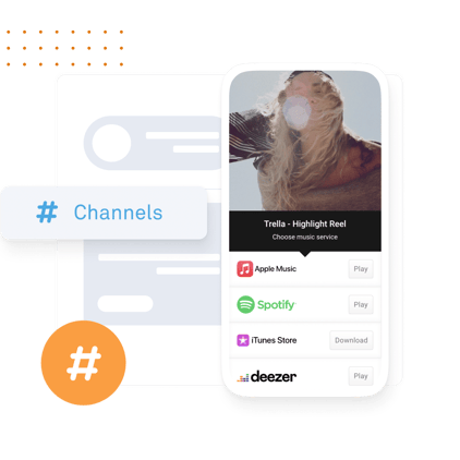 3 benefits of using linkfire channels for smart links - CTA