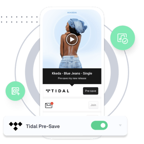 TIDAL presave blog CTA