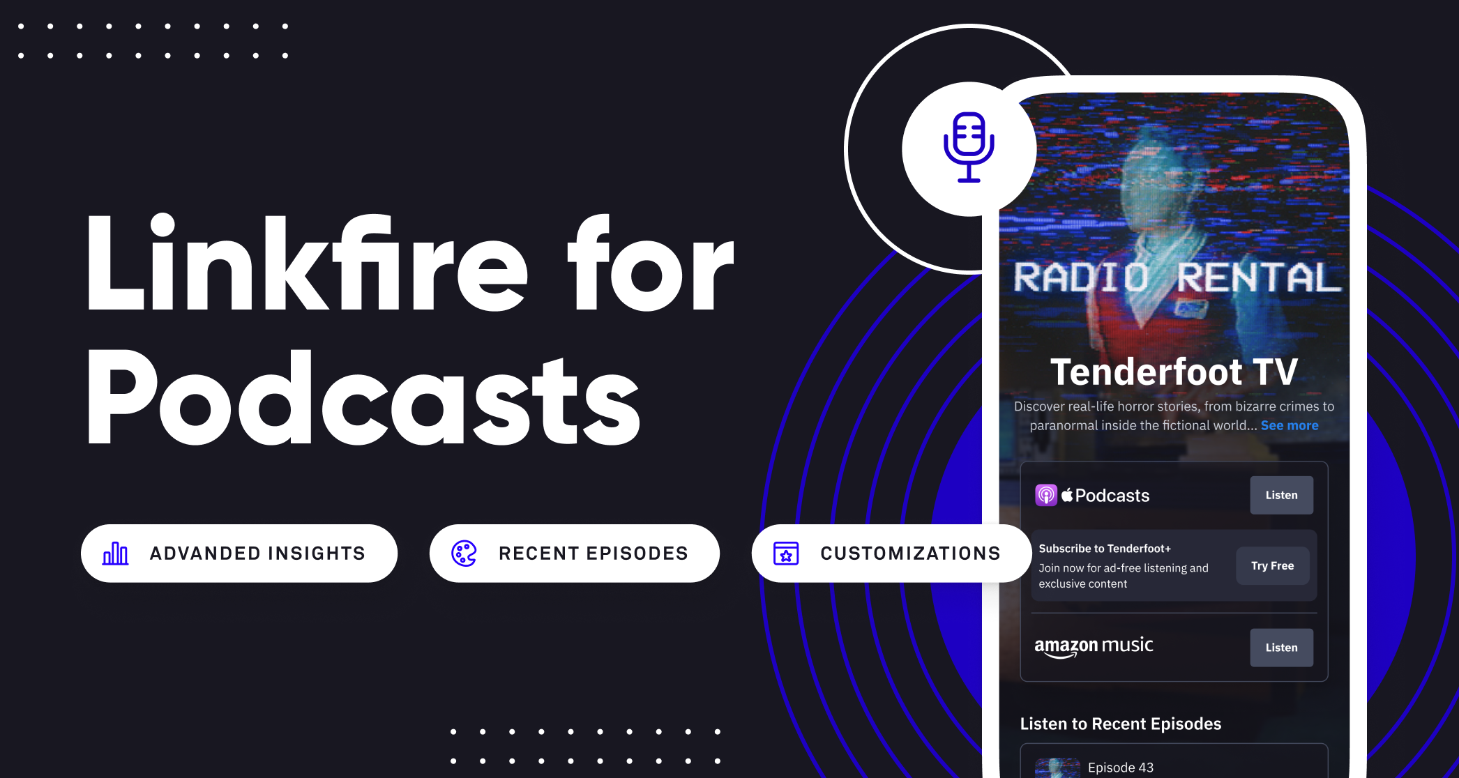 Linkfire for Podcast powered by Apple Podcast data