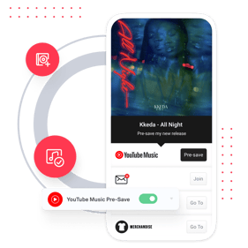 YouTube Music Presave Blog CTA image