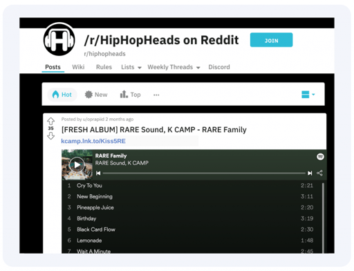 Feature smart links on reddit